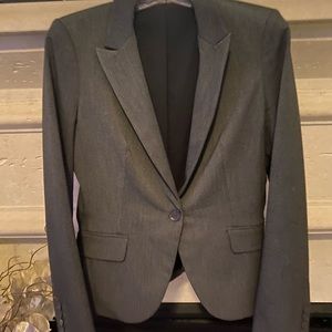 Express dark gray blazer size 8